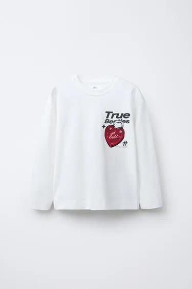 Футболка с принтом замка в форме сердца- Заказать в России