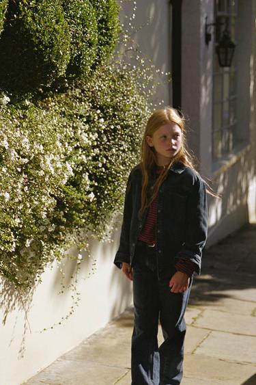 Zara Футболка с принтом в полоску