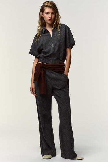 Zara Мягкий кардиган с короткими рукавами