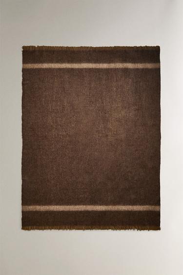 Zara Плед SOFT STRIPED