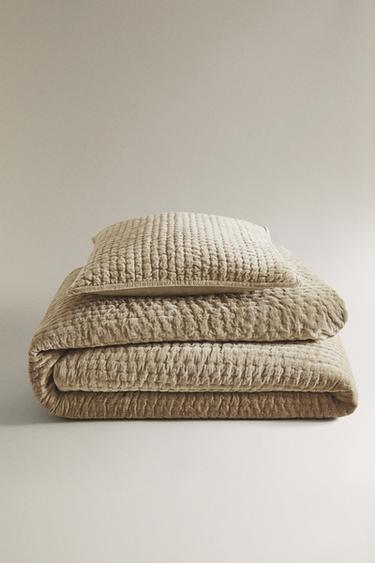 Zara Покрывало из выцветшего бархата