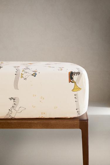 Zara Детский рождественский простынный лист THE ARISTOCATS ©DISNEY купить с доставкой.