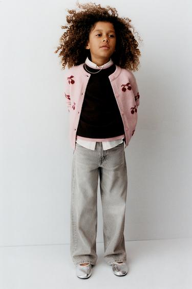 Zara Кардиган с вишнями