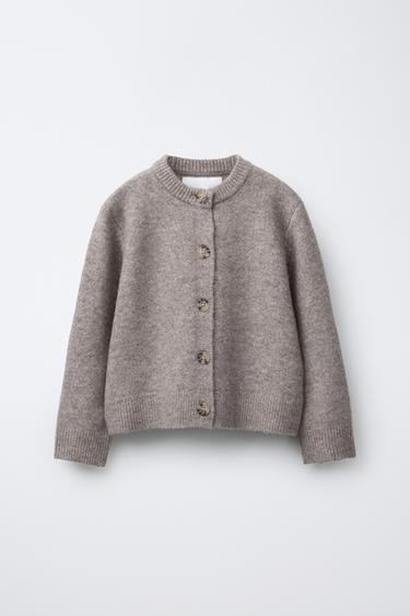 Zara Однотонный кардиган