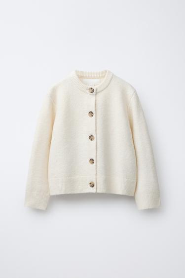 Zara Однотонный кардиган