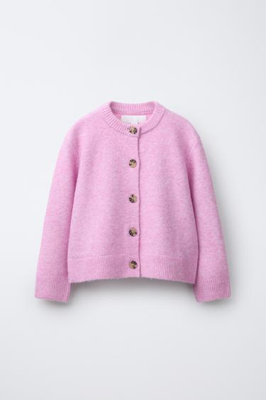 Zara Однотонный кардиган