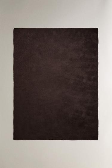 Zara Плед с цветочным жаккардовым узором