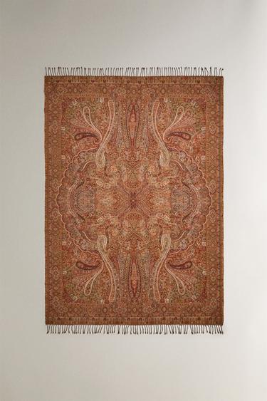 Zara Плед PAISLEY JACQUARD