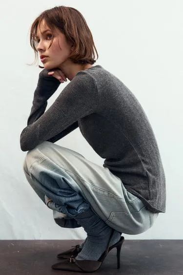 Туфли-мюли на каблуке