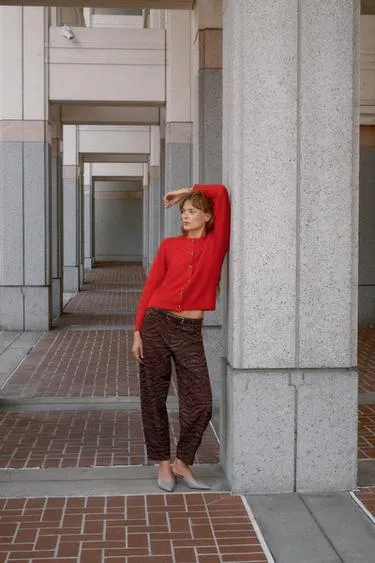 Кардиган из шерсти и альпаки