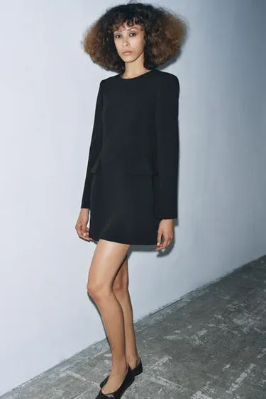 Короткое платье с карманами — ZW COLLECTION LIMITED EDITION