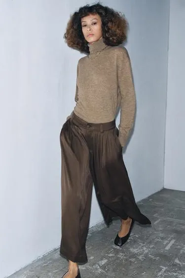 Брюки с защипами — ZW COLLECTION
