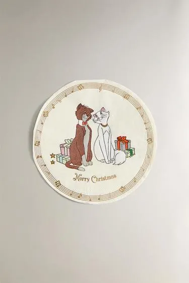 Набор детских бумажных рождественских салфеток THE ARISTOCATS ©DISNEY (упаковка из 20 штук)- Заказать в России