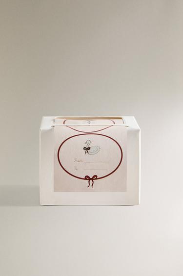 Zara Лента с наклейками для подарков на рождество