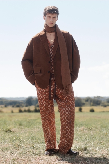 Zara Шарф в полоску COMBINED лимитированное издание