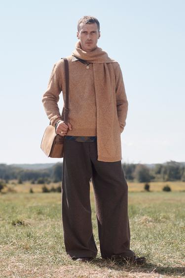 Zara Сумка через плечо из натуральной кожи LIMITED EDITION