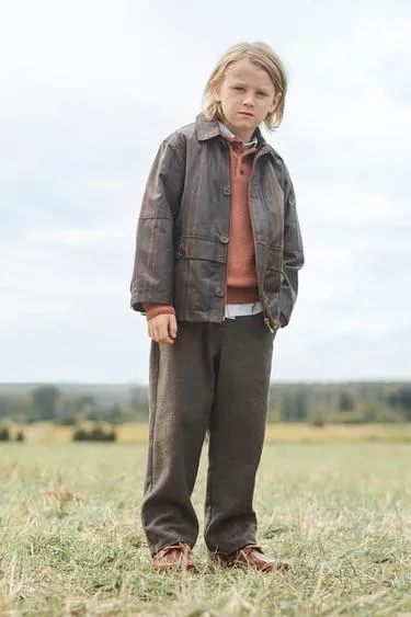 Пальто в клетку из вощеного хлопка ограниченной коллекции- Заказать в России