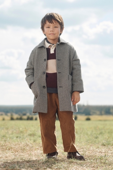 Zara Пальто из шерсти LIMITED EDITION в клетку