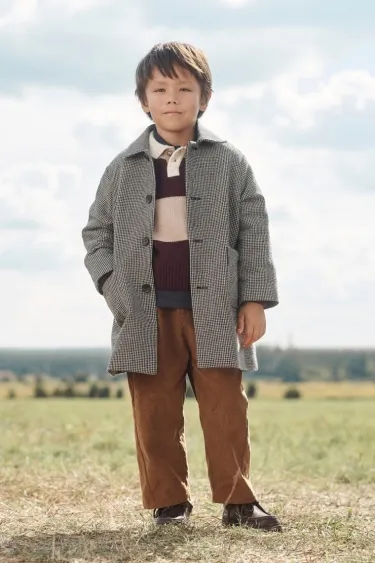 Пальто из шерсти LIMITED EDITION в клетку- Заказать в России