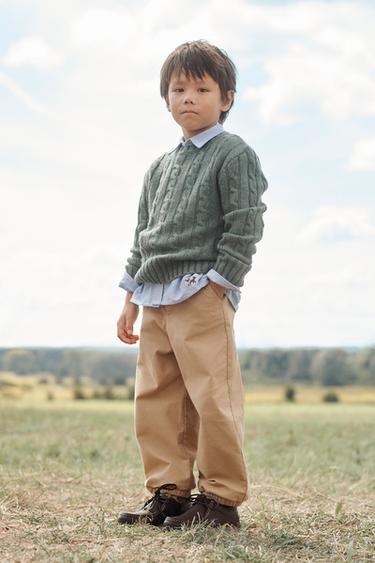 Zara Джемпер из крупной вязки 100% шерсть лимитированное издание