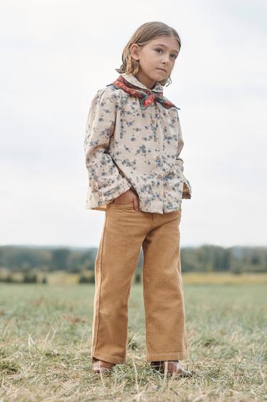 Zara Платок с цветочным принтом ограниченной серии