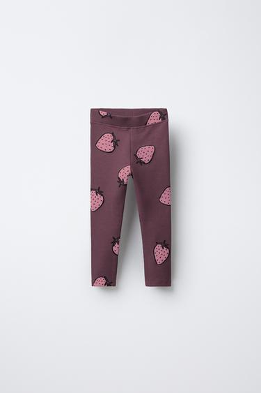 Zara Легинсы с принтом