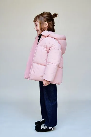Стеганое пальто с капюшоном WATER REPELLENT