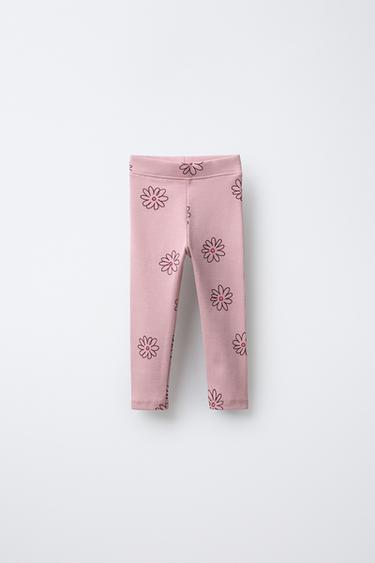 Zara Легинсы с принтом