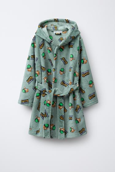 Zara Халат AGES 3-14 / STUMBLE GUYS ™ © SCOPELY из флиса