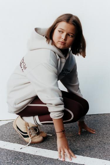 Zara Спортивное худи с капюшоном купить с доставкой.
