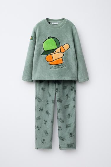 Zara Пижама из флиса AGES 6-14 / STUMBLE GUYS™ © SCOPELY