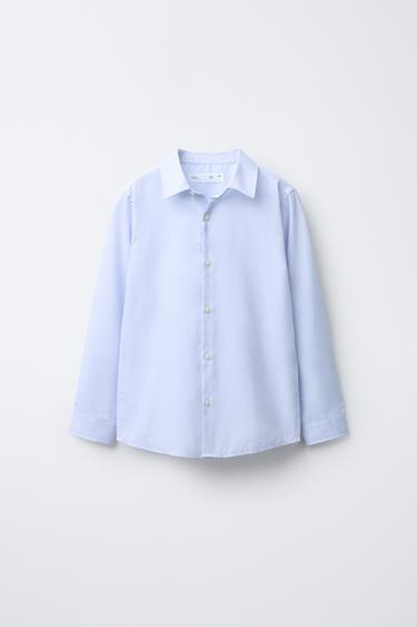 Zara Однотонная рубашка для вечеринок