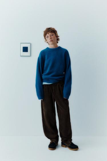 Zara Брюки из плотного вельвета