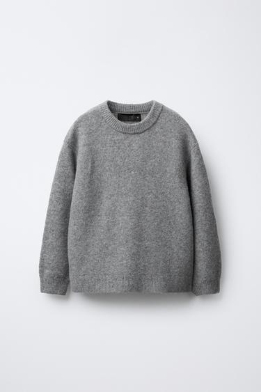 Zara Мягкий трикотажный джемпер с шерстью