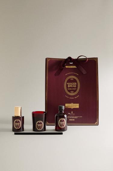 Zara Набор мини-подарочных коробок с имбирем (набор из 3 шт.)