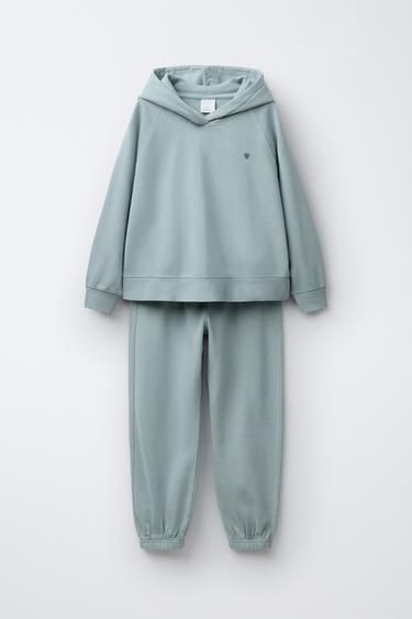 Zara Комплект из худи и джоггеров с сердцем