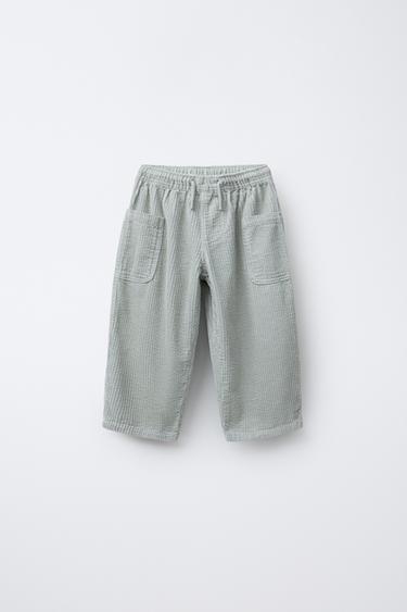 Zara Вельветовые брюки с карманами