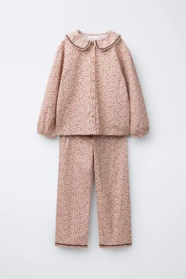 6-14 лет/пижама «цветы и кружево»