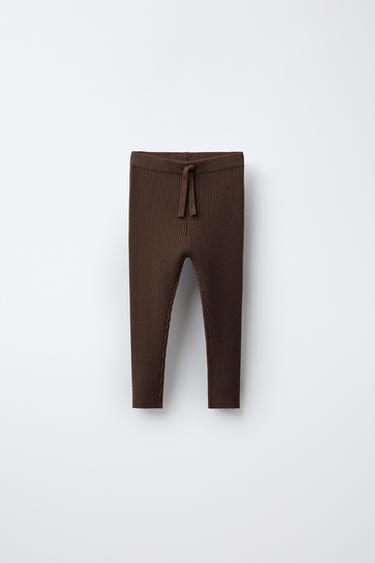 Zara Легинсы в рубчик купить с доставкой.