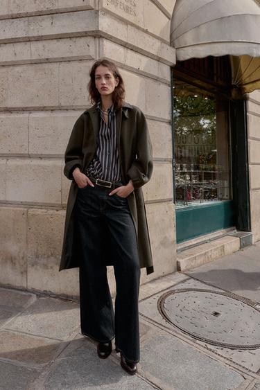 Zara Рубашка в полоску