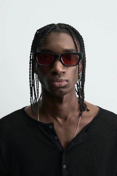 Zara Прямоугольные солнцезащитные очки