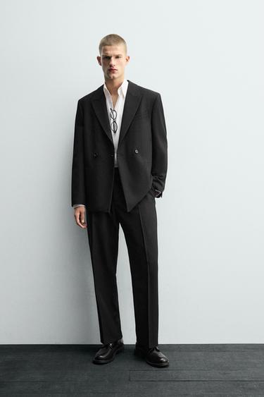 Zara Костюмные брюки из 100% шерсти