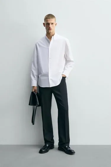 Рубашка SLIM FIT с планкой
