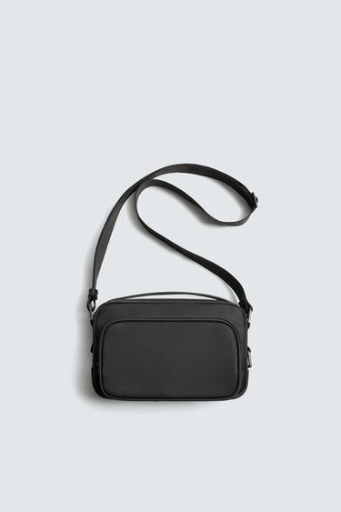 Zara Сумка с плечевым ремнем и текстурой