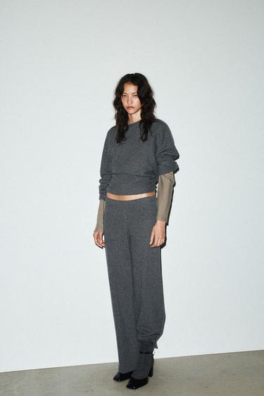 Zara Мягкая толстовка с длинным рукавом купить с доставкой.