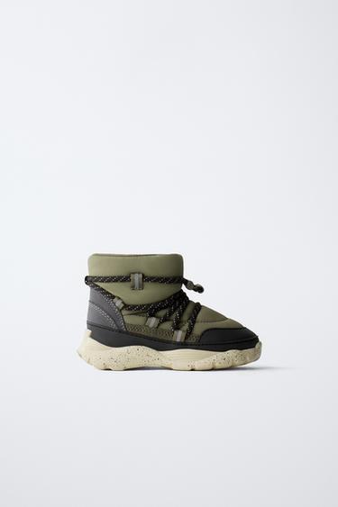 Zara Снежные ботинки WATER REPELLENT