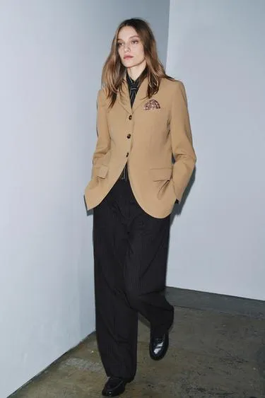 Блейзер приталенного кроя с платком — ZW COLLECTION- Заказать в России