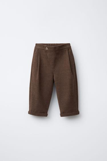 Zara Брюки BAGGY SOFT TOUCH купить с доставкой.