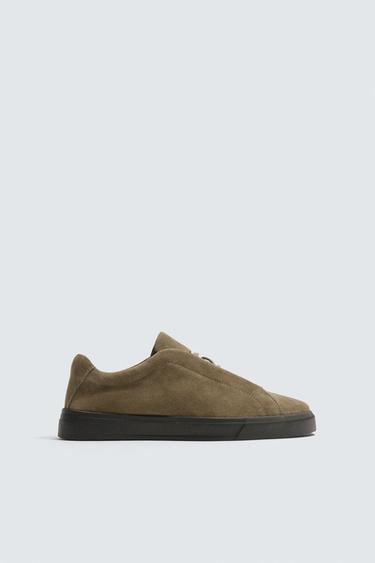 Zara Кожаные кроссовки