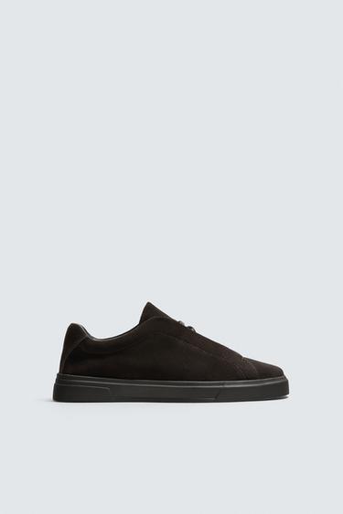 Zara Кожаные кроссовки